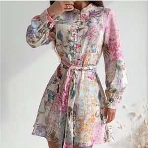 ZARA - Zimmermann inspired mini dress